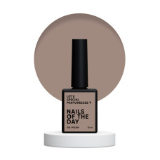 NAILSOFTHEDAY Let's special Pantone 2025/9 - kawowo-beżowy lakier hybrydowy, 10 ml